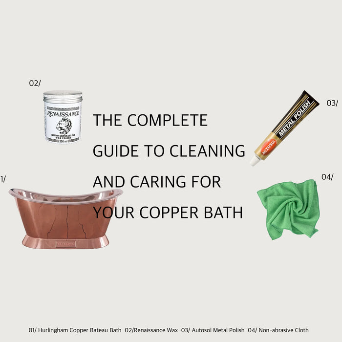 The Complete Guide to Cleaning and Caring for Your Copper Bath