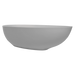 BC Designs Gio Cian Freestanding Oval Bath, White & Colourkast Finishes 1645mm x 935mm BAB062