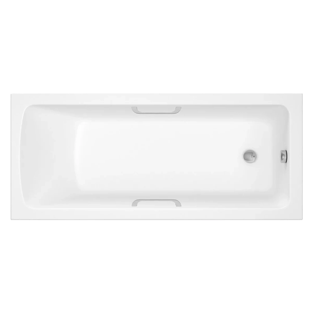 Tissino Lorenzo Premium Single Ended Acrylic Bath 1700mm x 750mm TLO-503 TLO-513 bath with handles