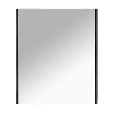 Tissino Netro Front Lit Mirror De-mister Double Touch Rectangular matt black, clear background image