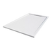 Tissino Giorgio Lux Square/Rectangular Slate Shower Tray, W 900mm white side view