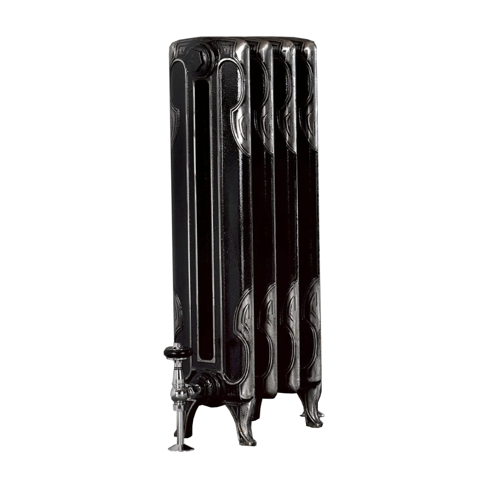 Arroll Art Deco Cast Iron Radiator, clear background image