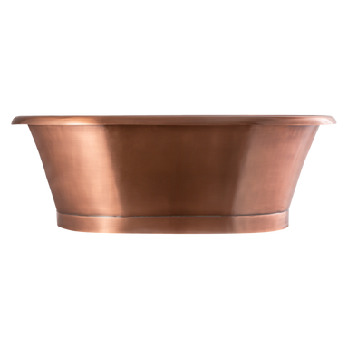 BC Designs Antique Copper Roll Top Bathroom Wash Basin 530mm x 345mm