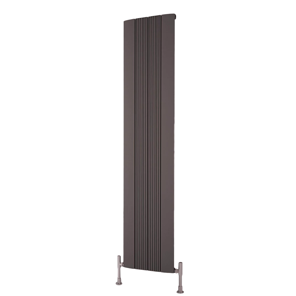 Carisa Dune Vertical Aluminium Radiator, clear background image