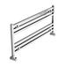 Carisa Fame Horizontal Aluminium Towel Radiator, clear background image