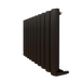 Carisa Otto Horizontal Aluminium Radiator, clear background image