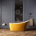 Charlotte Edwards Portobello Acrylic Freestanding Bath sparkling gold