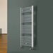 Eucotherm Chromo Straight Towel Radiator, wall hanging in interior space