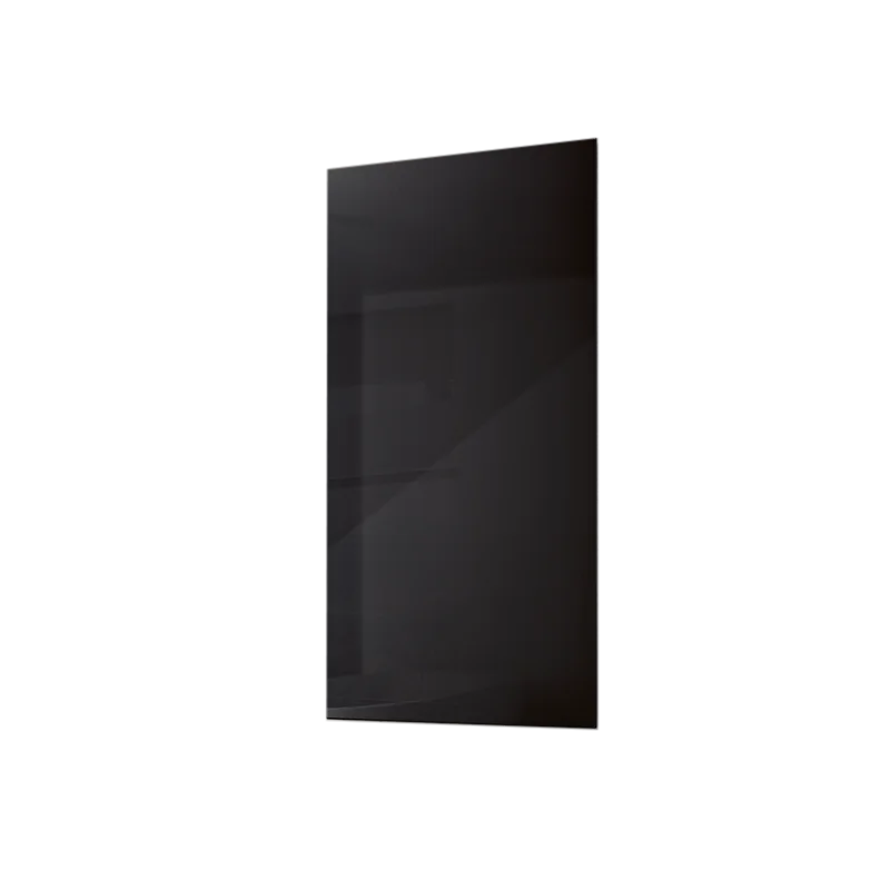 Eucotherm Glass Infrared Radiator, black glass clear image background