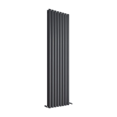 Eucotherm Nova Duo Tube Double Panel Vertical Radiator, anthracite, clear background image