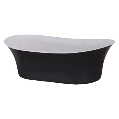 Hurlingham Cast Iron Bateau Basin painted finish with clear background