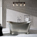 BC Designs Tin Bath Roll Top Boat Bathtub 1500mm x 725mm BAC035 in luxury bathroom