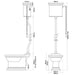 Hurlingham Chichester WC High Level Traditional Toilet spec drawing