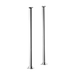 Hurlingham Traditional Stand Pipe Legs, 813x88mm chrome