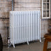 arroll edwardian radiator in white 15 section 4 column cast iron influence radiators