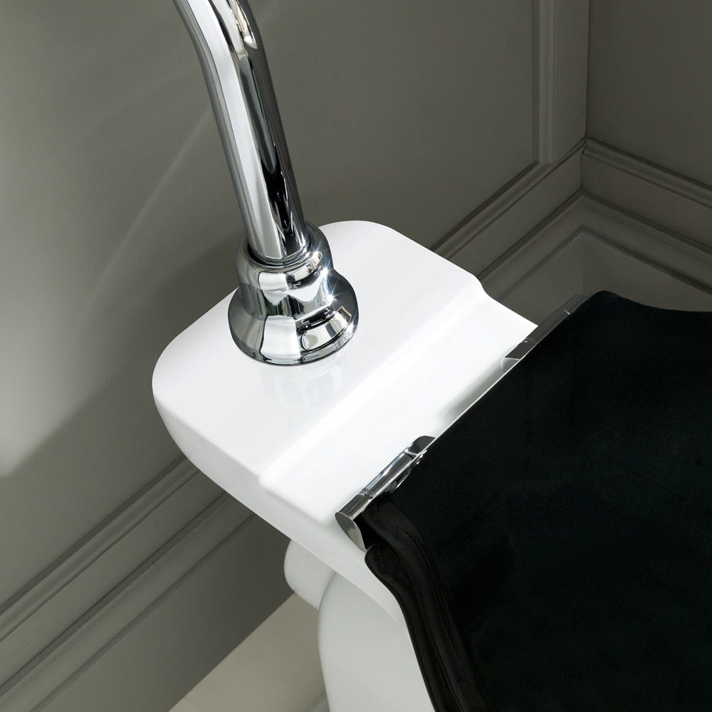 BC Designs Victrion WC, Mid Level Luxury Toilet close up