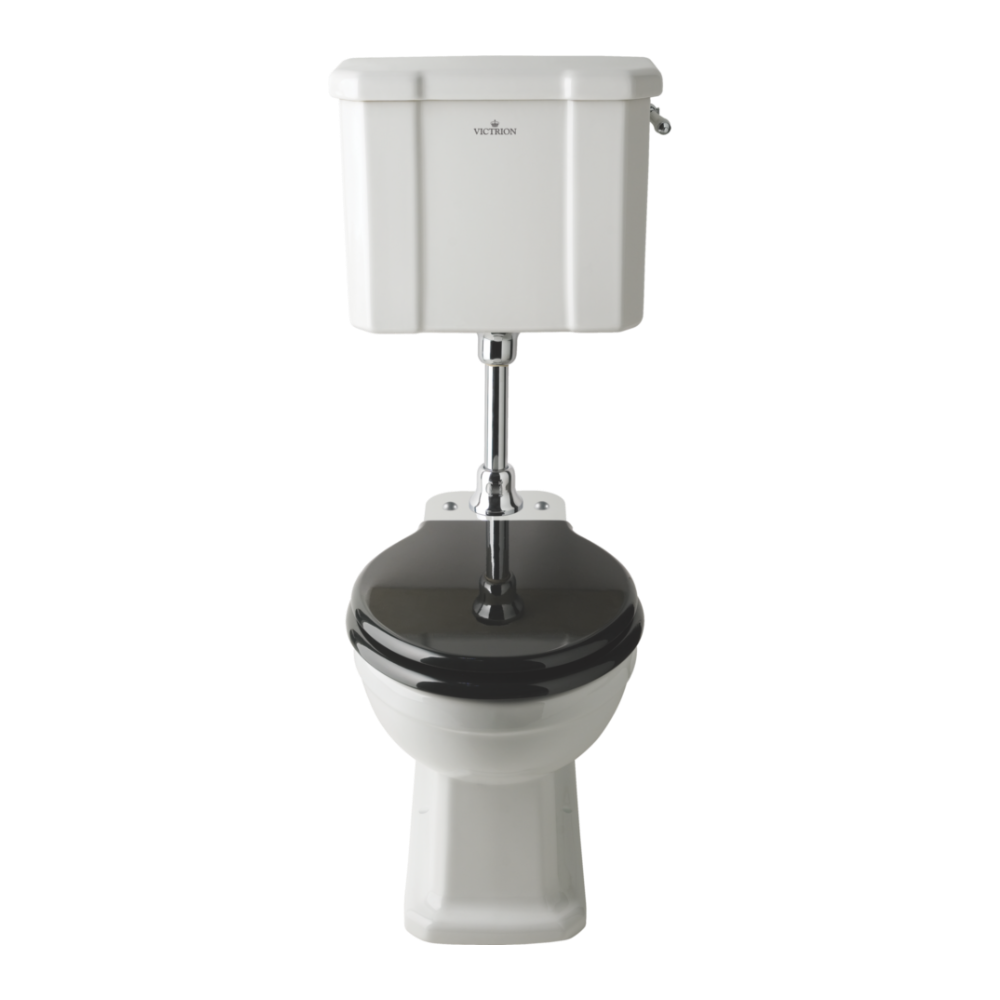 BC Designs Victrion WC, Mid Level Luxury Toilet clear background