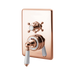 Hurlingham Dual Control Thermostatic Concealed Shower Valve, 2 Outlets copper
