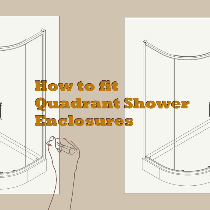 How to fit quadrant shower enclosures blog image