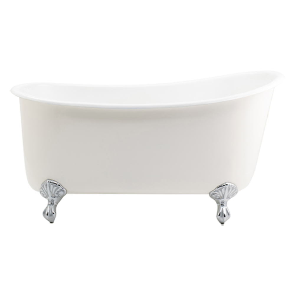 arroll ambrose free standing bath made from cast iron with legs 