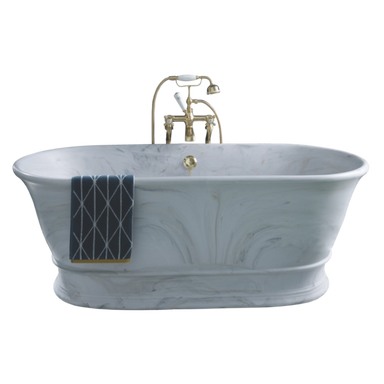 BC Designs Bampton Cian Freestanding Bath, 8 ColourKast Finishes 1555mm x 740mm BAB032ME