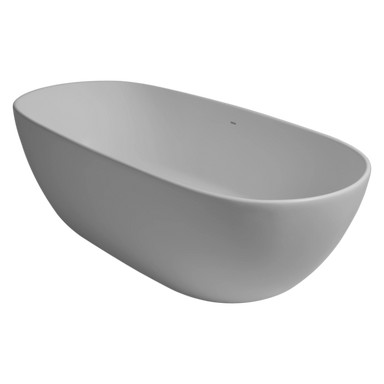 BC Designs Crea Cian Freestanding Bath, Double Ended Bath, 1665x780mm white