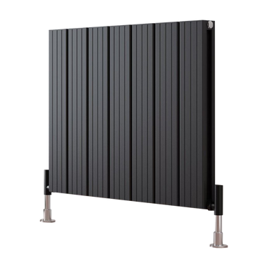 Carisa Chambord Double Horizontal Aluminium Radiator, clear background image