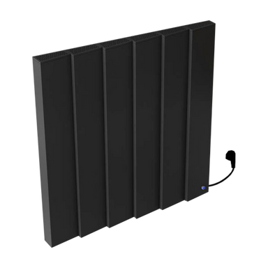 Carisa Notus Z Horizontal Aluminium Electric Radiator, clear background image