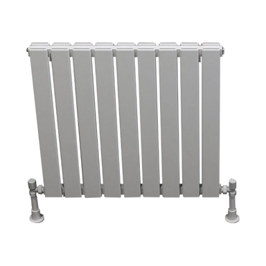 Carisa Plata Double Aluminium Horizontal Radiator, clear background image