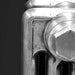 Carron Victorian 4 Column Cast Iron Radiator 660mm Height satin polished macro image close up showing final finish