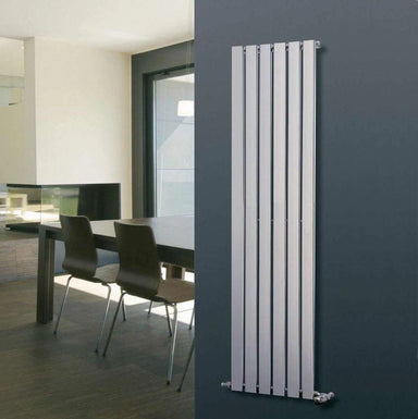 Eucotherm Mars Chrome Radiator in a living space