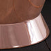 Hurlingham Copper Bateau Bath, Roll Top Bathtub, 1500x730mm close up