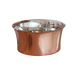 Hurlingham Copper-Nickel Round Tub Basin, Bathroom Wash Basin, 366x170mm, clear background 