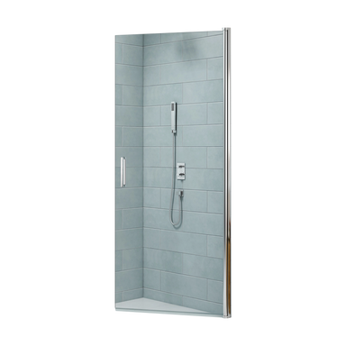 Merlyn 8 Series Frameless Pivot Shower Door Single, clear background image