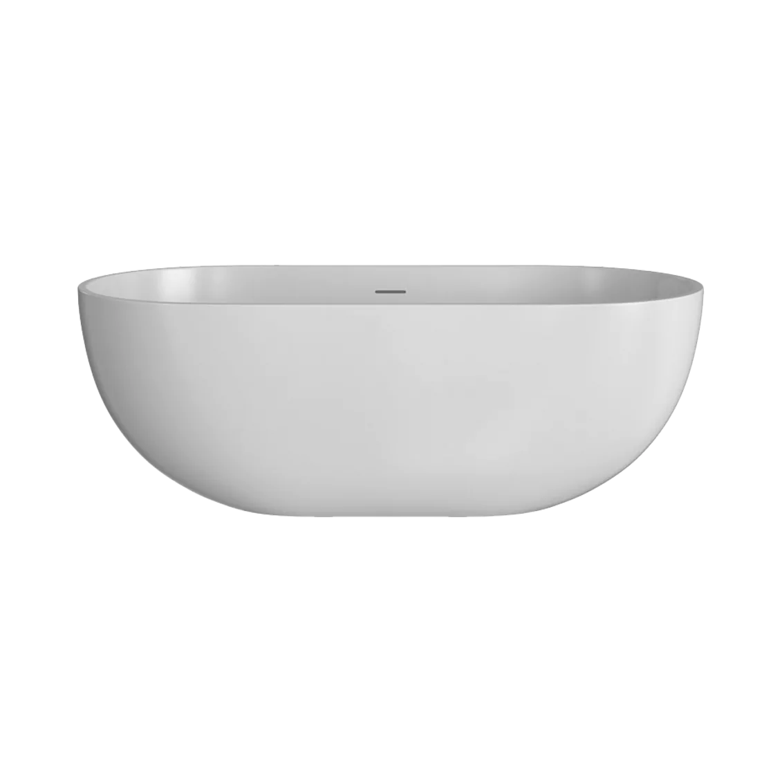 Tissino Tanaro Freestanding Bath with or without Ledge Gloss White Finish size 1680mm x 780mm