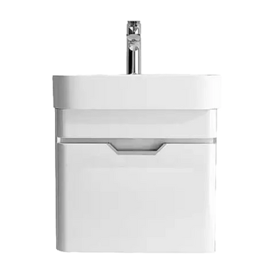 Tissino Loretto Basin Unit Furniture 480mm, white with clear background image
