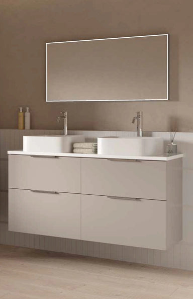 Tissino Splendore Mirror LED 1000x500mm in a bathroom space