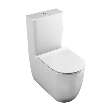 Tissino Velino Close Coupled Pan with Seat and Cistern clear background image