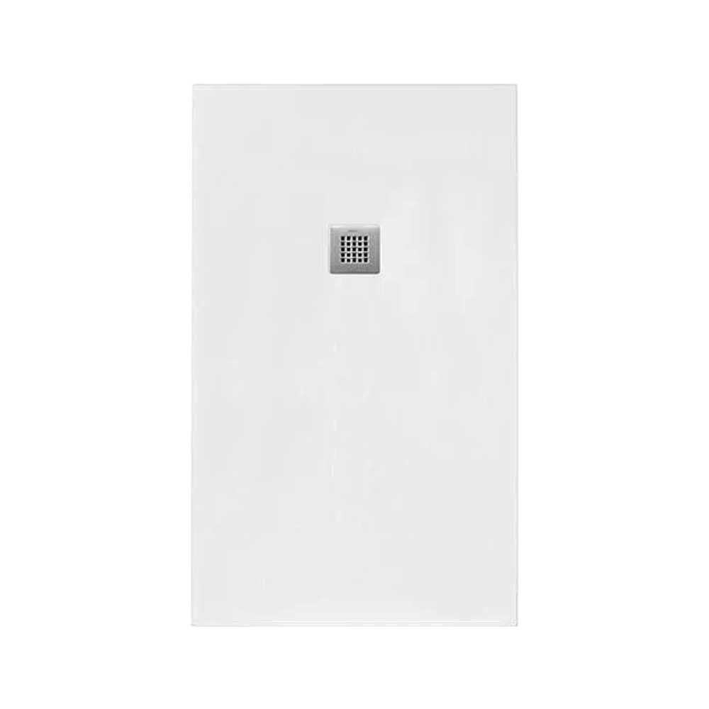 Tissino Giorgio2 Square / Rectangular Slate Shower Tray, Width 1000mm white