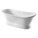 versailles arroll freestanding bath with clear background white painted luxury bathtub for bathroom
