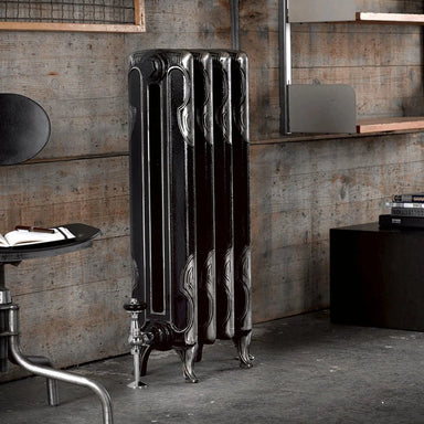 Arroll Art Deco Cast Iron Radiator in a living space