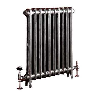 Arroll Edwardian 2 Column Cast Iron Radiator, clear background image