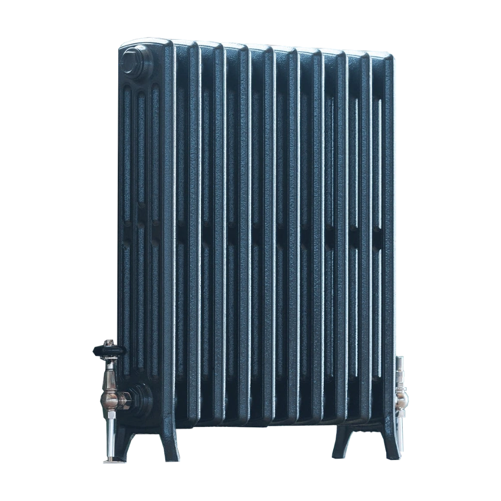 Arroll Edwardian 4 Column Cast Iron Radiator clear background image