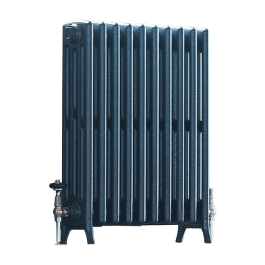 Arroll Edwardian 4 Column Cast Iron Radiator, clear background image