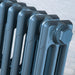 Arroll Neo Classic 3 Column Cast Iron Radiator close up