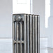 Arroll Neo Classic 4 Column Cast Iron Radiator, close up of the top of the radiator