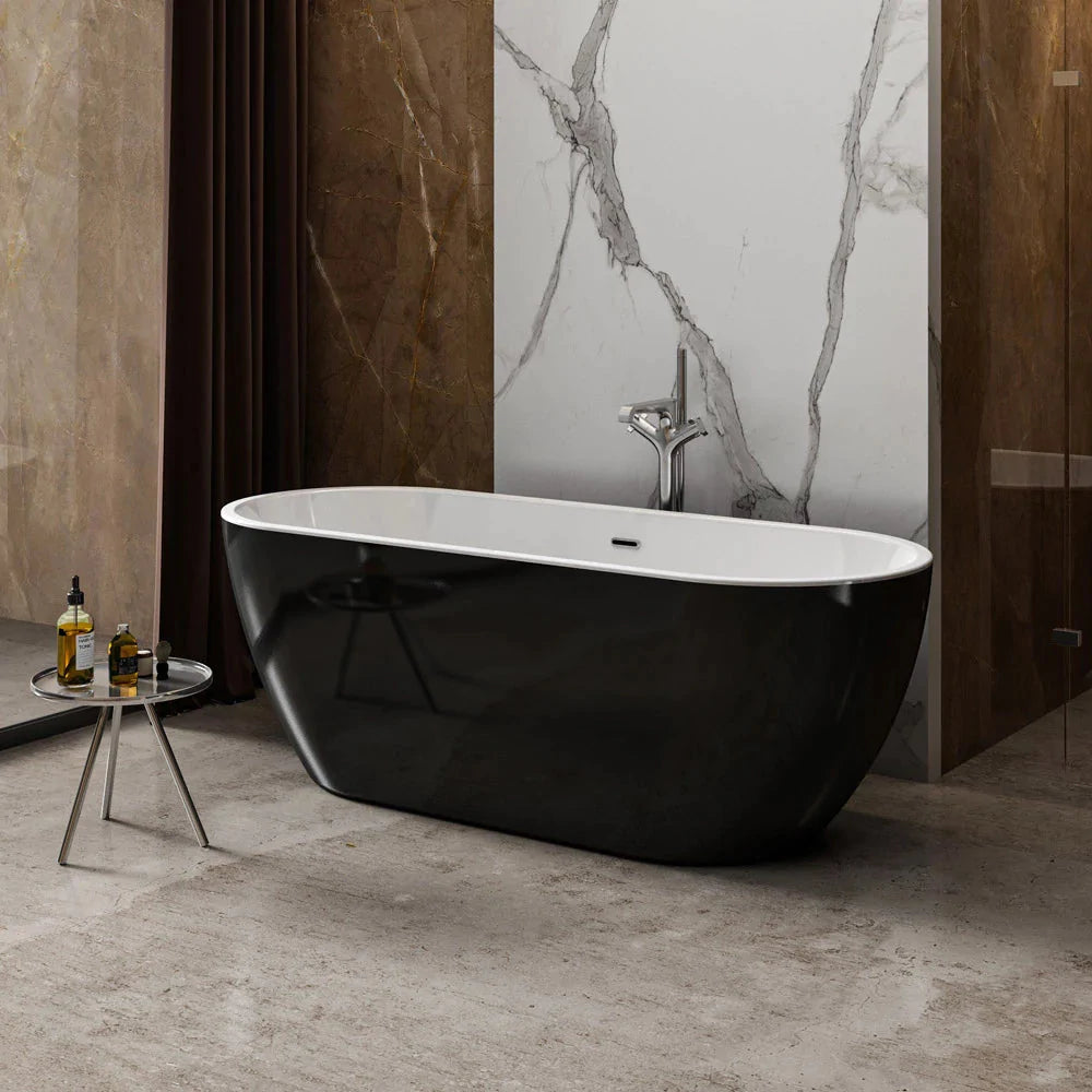 Charlotte Edwards Belgravia Contemporary Bath, Freestanding Bathtub, 1500x730mm
