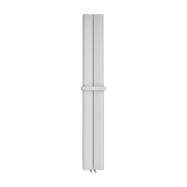 Carisa Curvy Bath Aluminium Radiator, clear background image