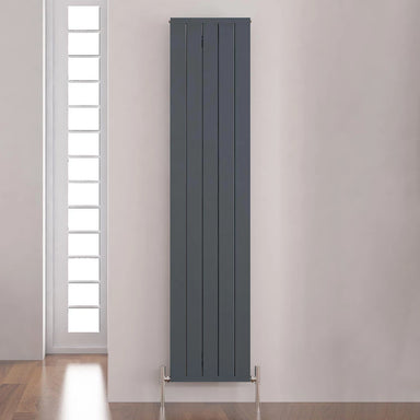 Carisa Mack Vertical Aluminium Radiator, in a living space