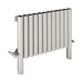 Carisa Mistral Floor Horizontal Stainless Steel Radiator, clear background image